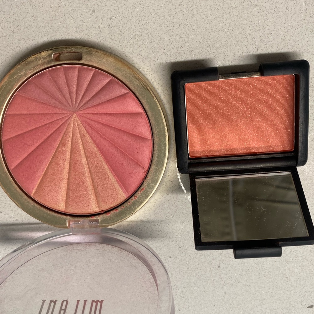 Nars and Milano blushes
